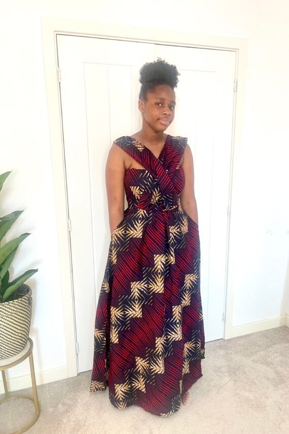 Amani - Infinite Dress – Multiway African Print Maxi