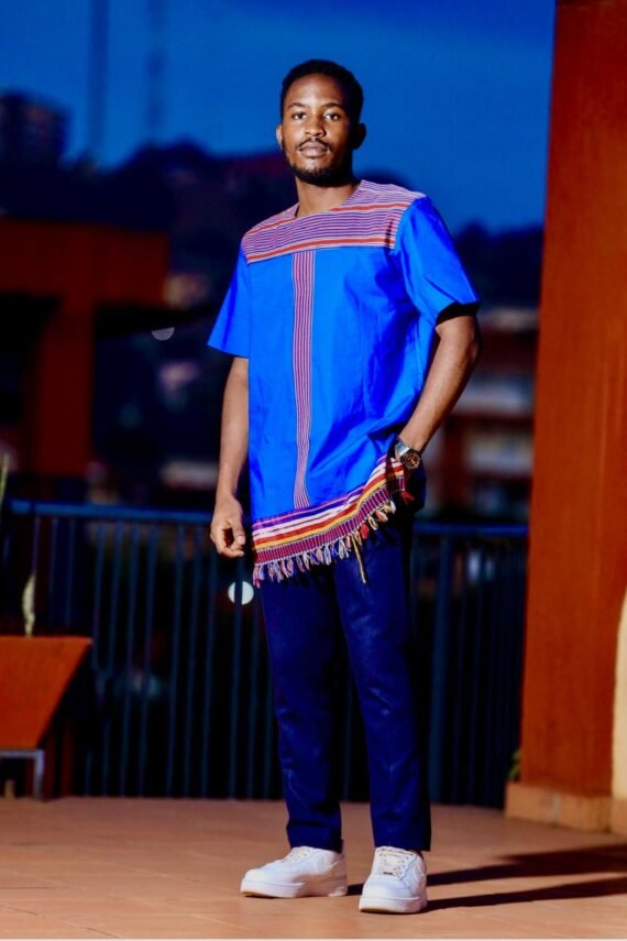 Ugandan Kikoyi Cotton Shirt