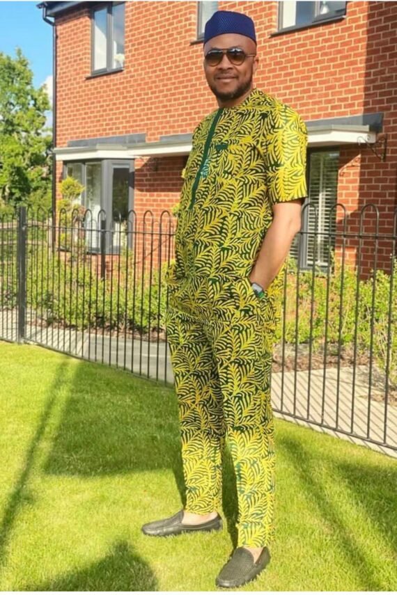 Adire Kampala Men’s Outfit
